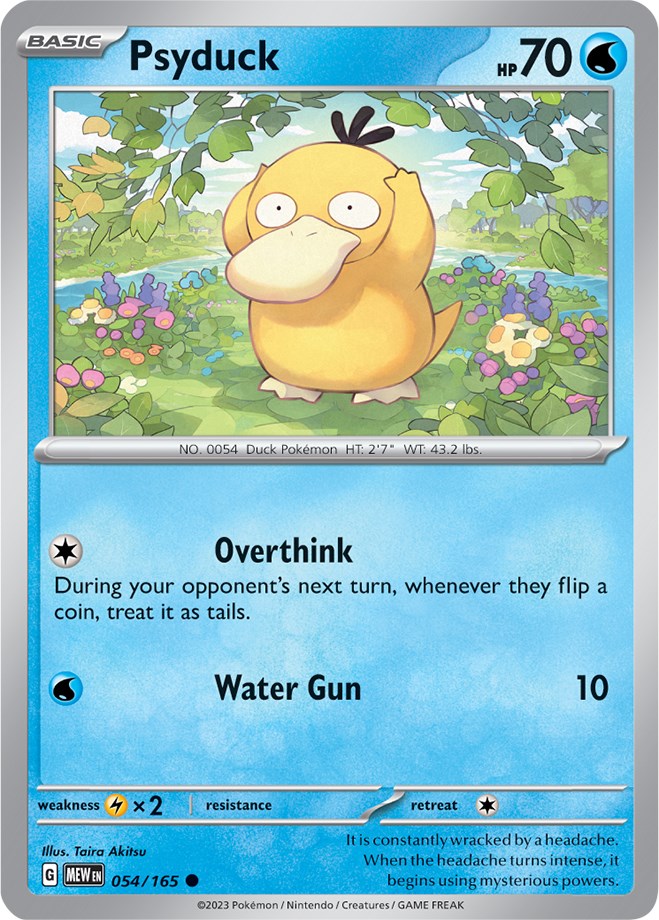 Psyduck (054/165) [Scarlet & Violet 151] | Dumpster Cat Games