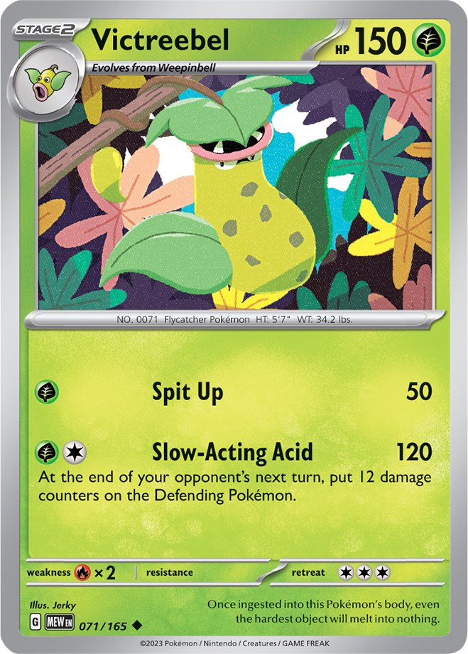Victreebel (071/165) [Scarlet & Violet 151] | Dumpster Cat Games