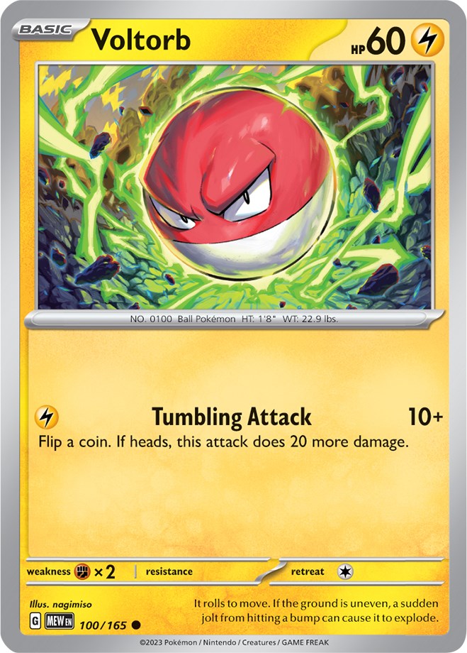 Voltorb (100/165) [Scarlet & Violet 151] | Dumpster Cat Games