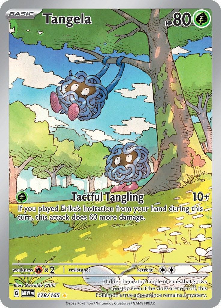 Tangela (178/165) [Scarlet & Violet 151] | Dumpster Cat Games