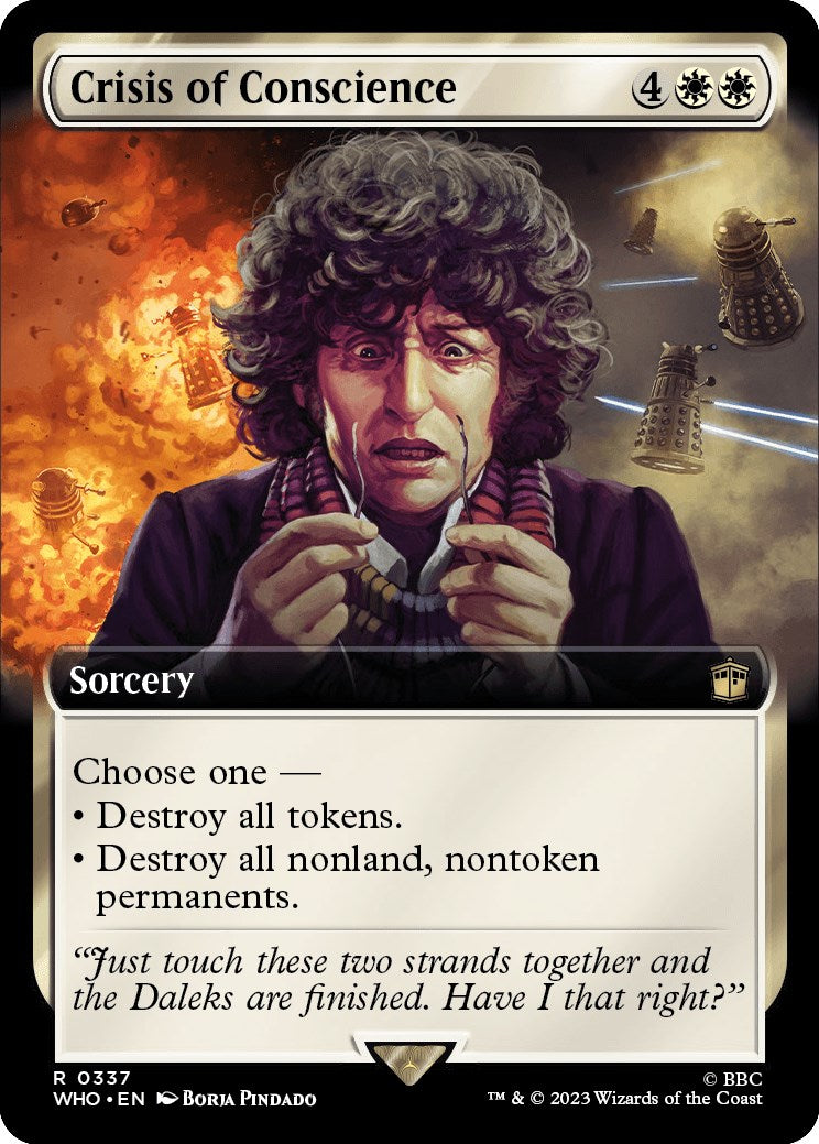 Crisis of Conscience (Extended Art) [Doctor Who] | Dumpster Cat Games