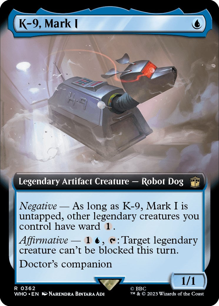 K-9, Mark I (Extended Art) [Doctor Who] | Dumpster Cat Games