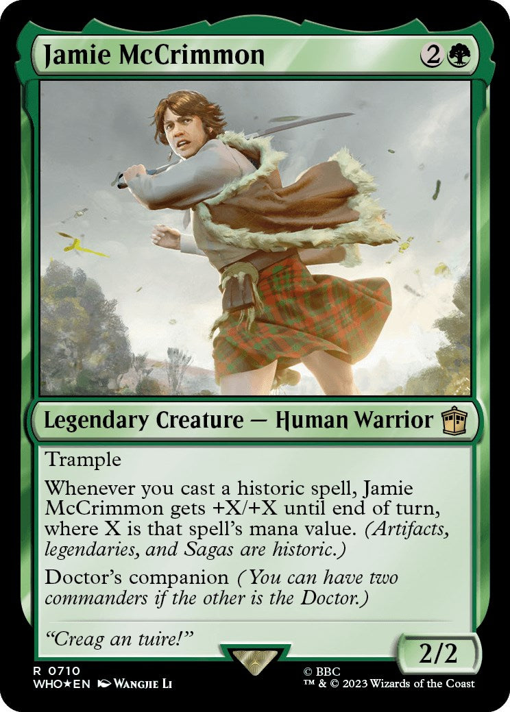 Jamie McCrimmon (Surge Foil) [Doctor Who] | Dumpster Cat Games