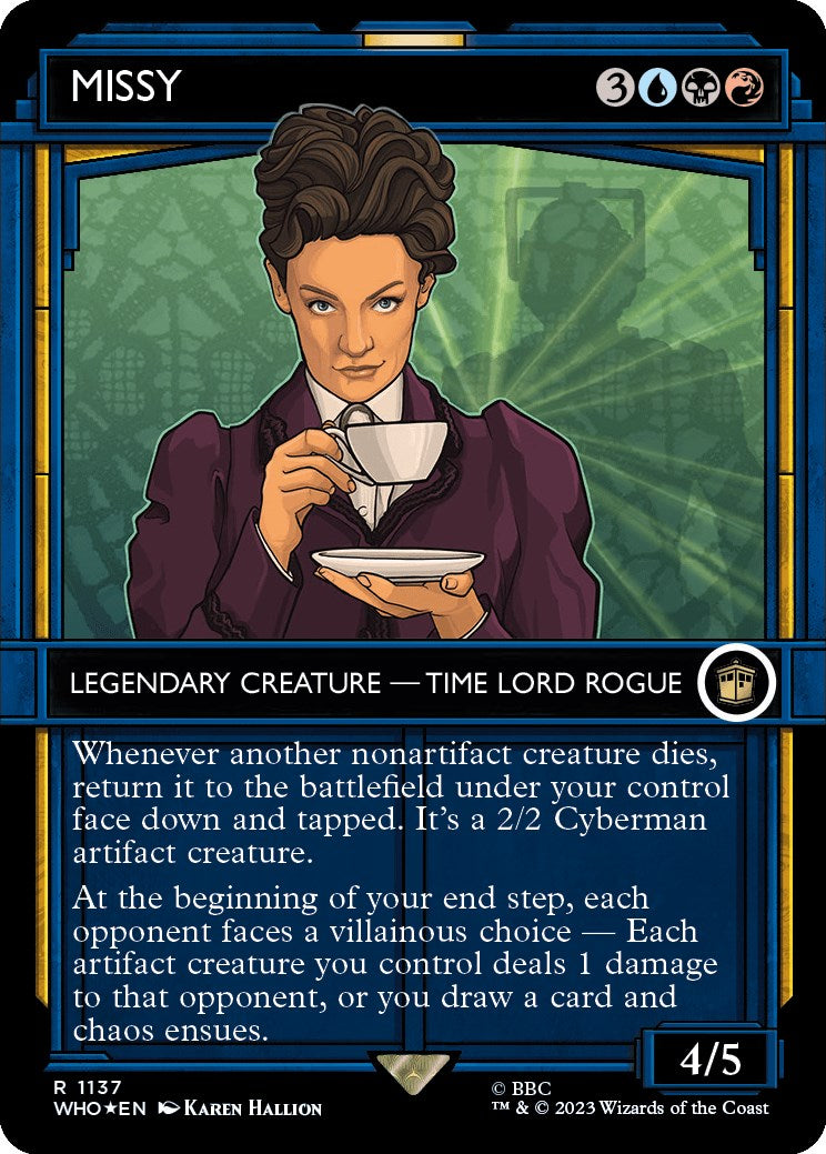 Missy (Showcase) (Surge Foil) [Doctor Who] | Dumpster Cat Games