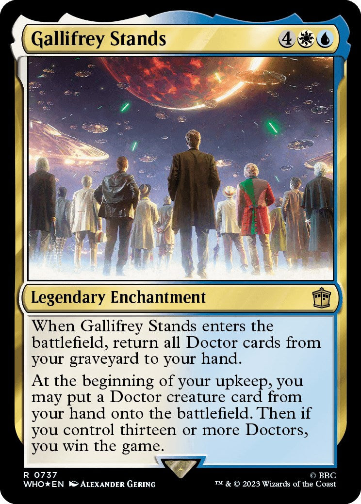 Gallifrey Stands (Surge Foil) [Doctor Who] | Dumpster Cat Games