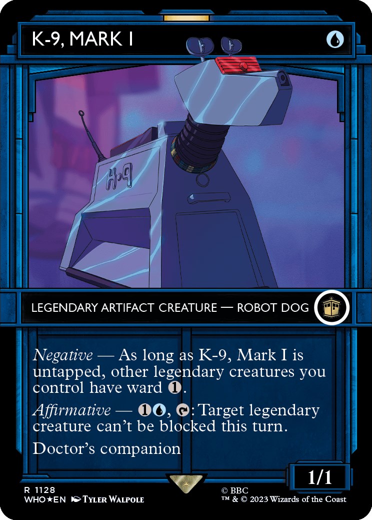 K-9, Mark I (Showcase) (Surge Foil) [Doctor Who] | Dumpster Cat Games