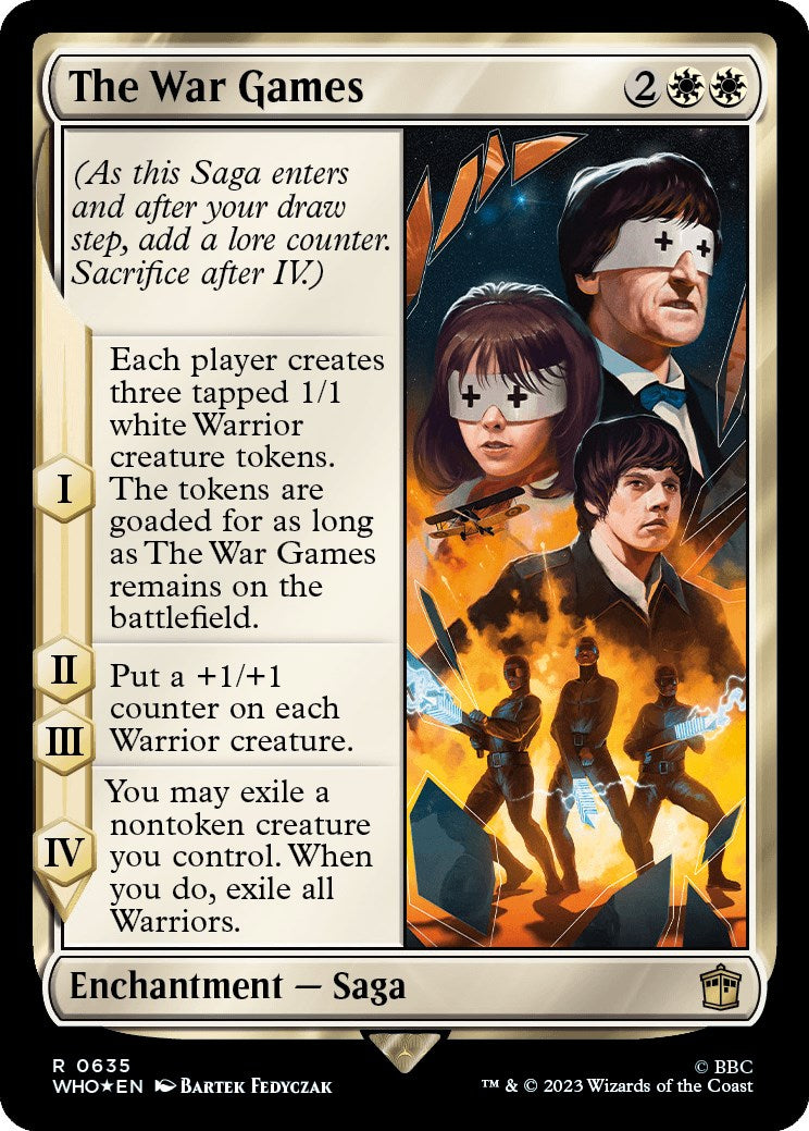 The War Games (Surge Foil) [Doctor Who] | Dumpster Cat Games