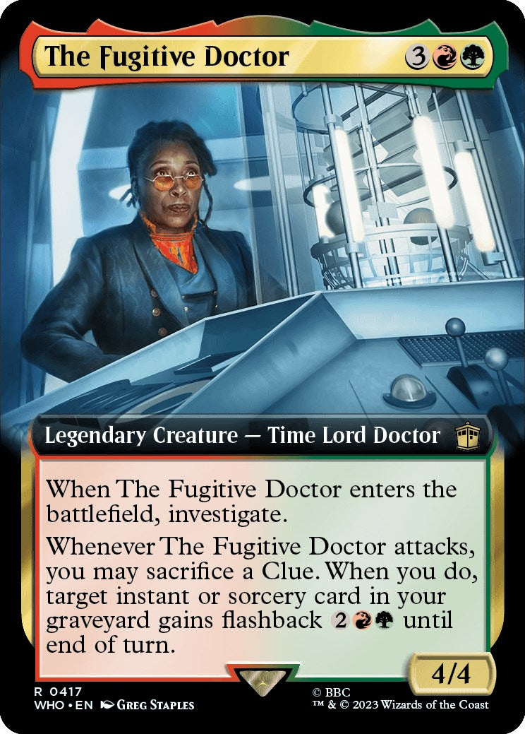 The Fugitive Doctor (Extended Art) [Doctor Who] | Dumpster Cat Games