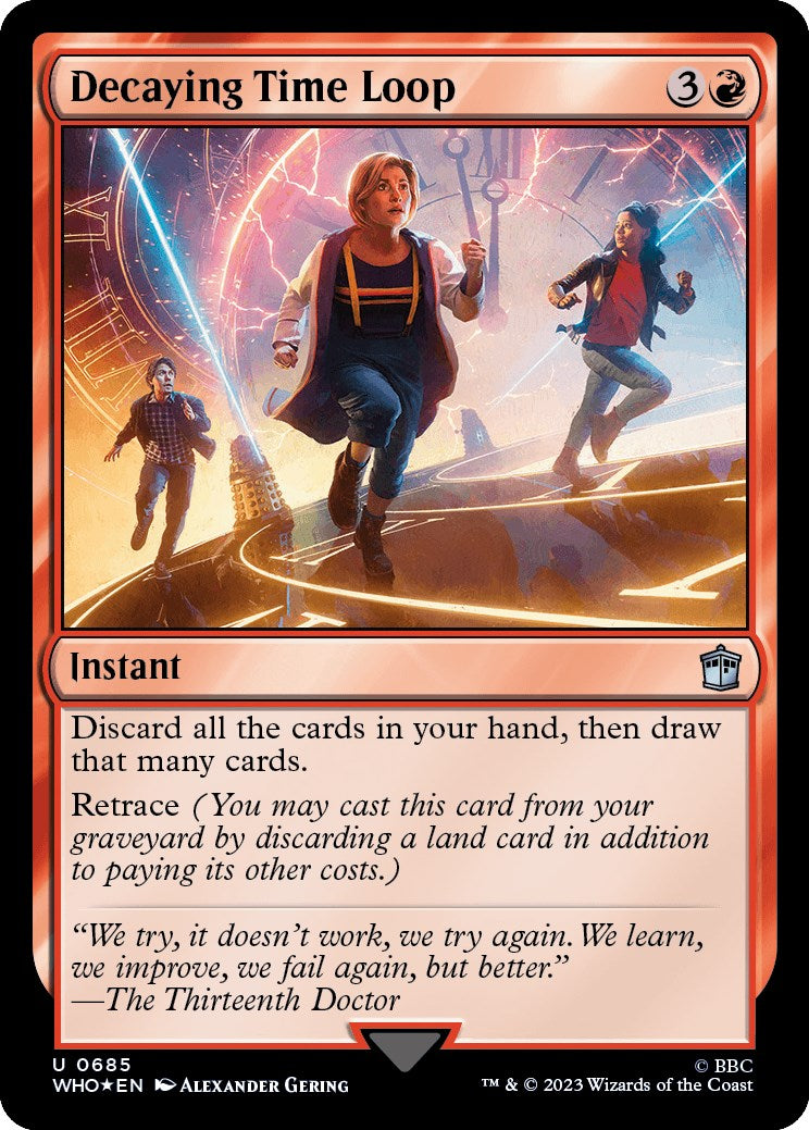Decaying Time Loop (Surge Foil) [Doctor Who] | Dumpster Cat Games