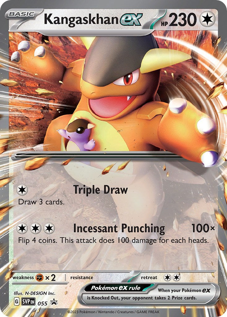 Kangaskhan ex (055) [Scarlet & Violet: Black Star Promos] | Dumpster Cat Games