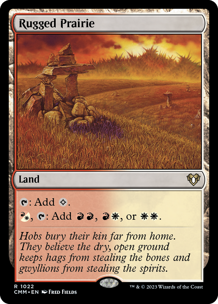 Rugged Prairie [Commander Masters] | Dumpster Cat Games