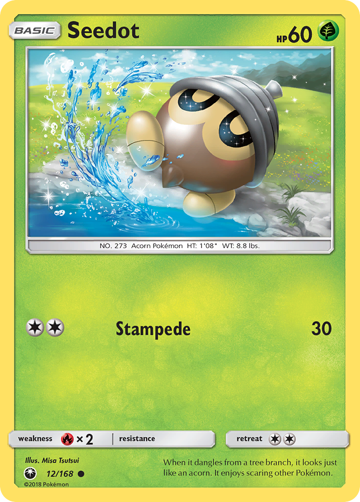 Seedot (12/168) [Sun & Moon: Celestial Storm] | Dumpster Cat Games