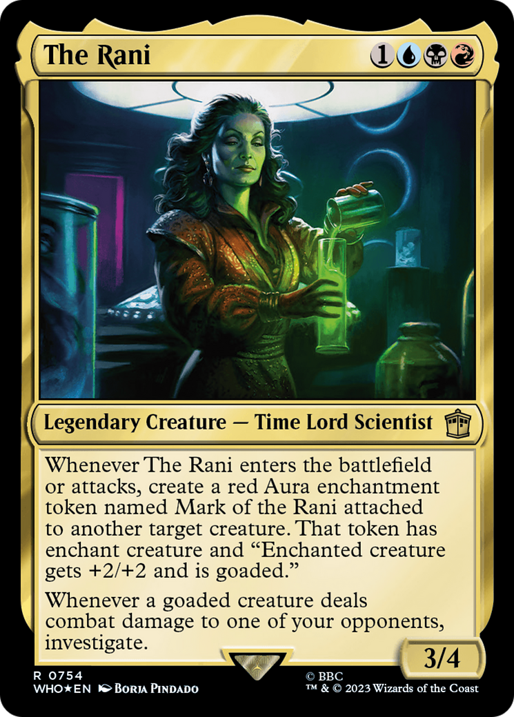 The Rani (Surge Foil) [Doctor Who] | Dumpster Cat Games