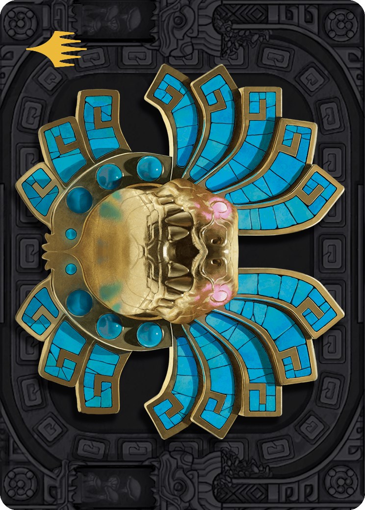 Ojer Pakpatiq, Deepest Epoch Art Card (57/81) (Gold-Stamped Planeswalker Symbol) [The Lost Caverns of Ixalan Art Series] | Dumpster Cat Games