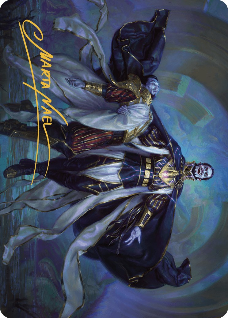 Vito, Fanatic of Aclazotz Art Card (Gold-Stamped Signature) [The Lost Caverns of Ixalan Art Series] | Dumpster Cat Games