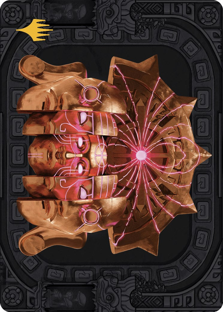 Ojer Taq, Deepest Foundation Art Card (56/81) (Gold-Stamped Planeswalker Symbol) [The Lost Caverns of Ixalan Art Series] | Dumpster Cat Games