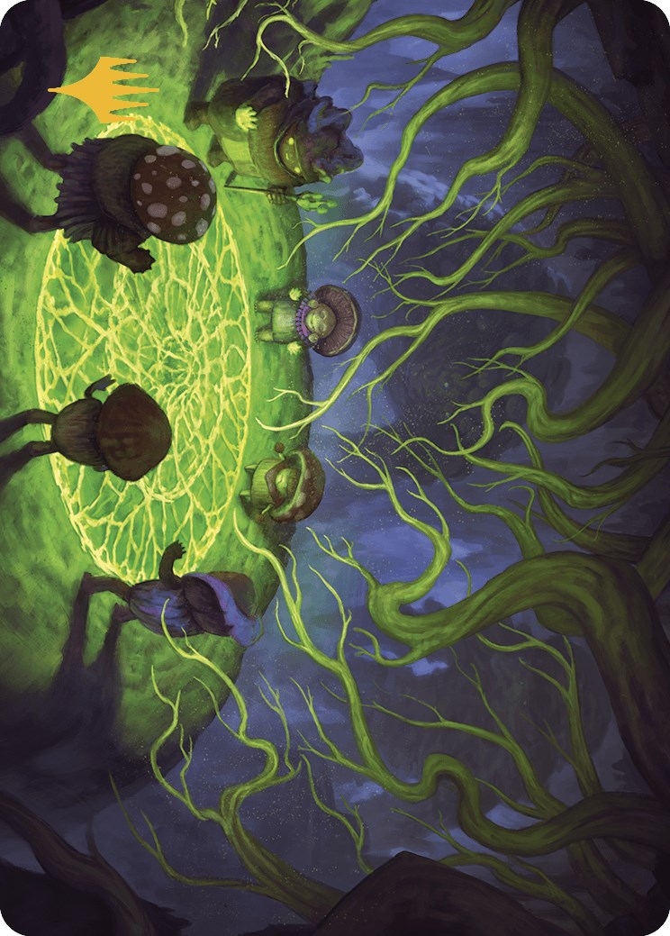 Growing Rites of Itlimoc Art Card (Gold-Stamped Planeswalker Symbol) [The Lost Caverns of Ixalan Art Series] | Dumpster Cat Games