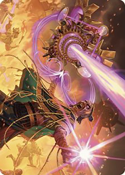 Cosmium Blast Art Card [The Lost Caverns of Ixalan Art Series] | Dumpster Cat Games
