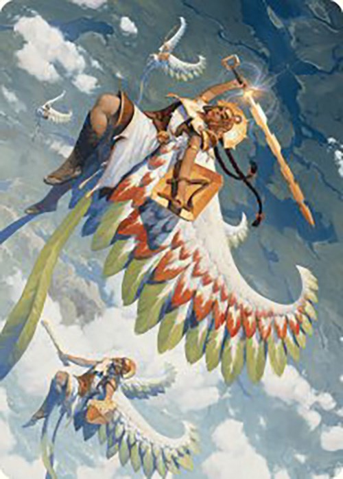 Resplendent Angel Art Card (5/81) [The Lost Caverns of Ixalan Art Series] | Dumpster Cat Games