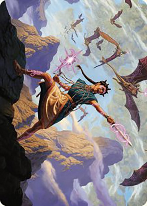 Warden of the Inner Sky Art Card [The Lost Caverns of Ixalan Art Series] | Dumpster Cat Games