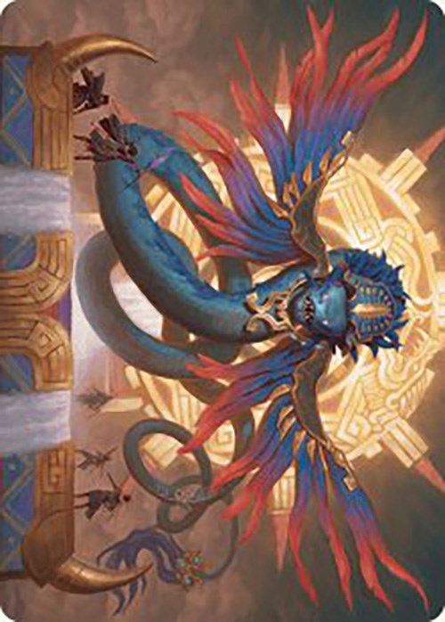 Ojer Pakpatiq, Deepest Epoch Art Card (13/81) [The Lost Caverns of Ixalan Art Series] | Dumpster Cat Games
