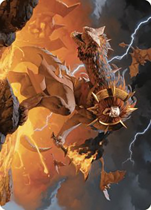 Ojer Axonil, Deepest Might Art Card (20/81) [The Lost Caverns of Ixalan Art Series] | Dumpster Cat Games