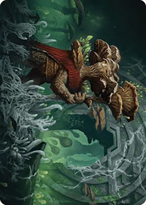 Tendril of the Mycotyrant Art Card [The Lost Caverns of Ixalan Art Series] | Dumpster Cat Games