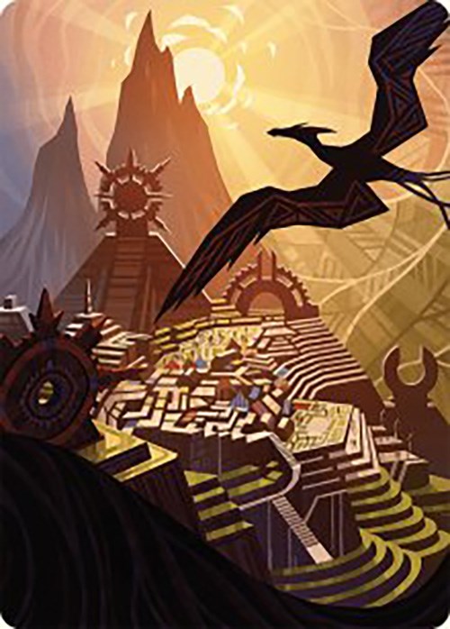 Plains Art Card [The Lost Caverns of Ixalan Art Series] | Dumpster Cat Games