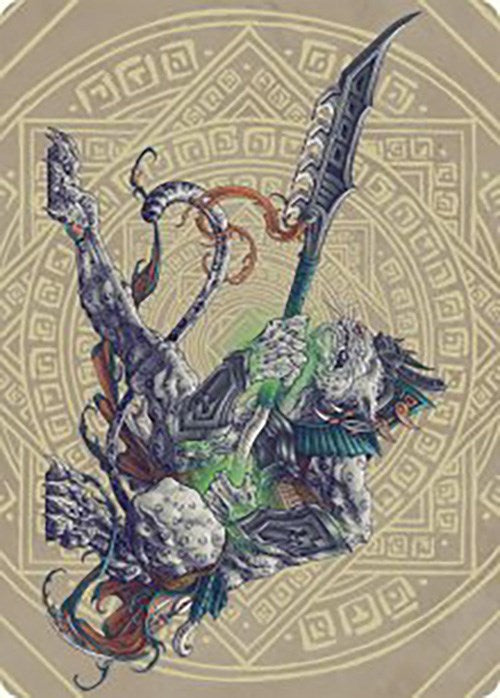 Kutzil, Malamet Exemplar Art Card [The Lost Caverns of Ixalan Art Series] | Dumpster Cat Games
