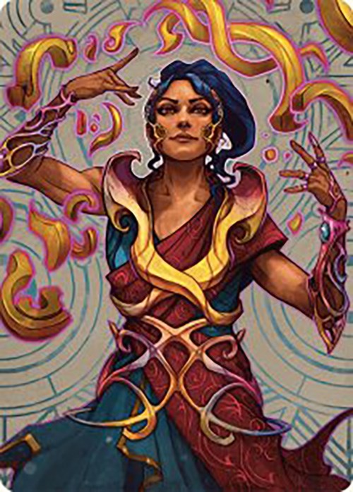 Saheeli, the Sun's Brilliance Art Card [The Lost Caverns of Ixalan Art Series] | Dumpster Cat Games