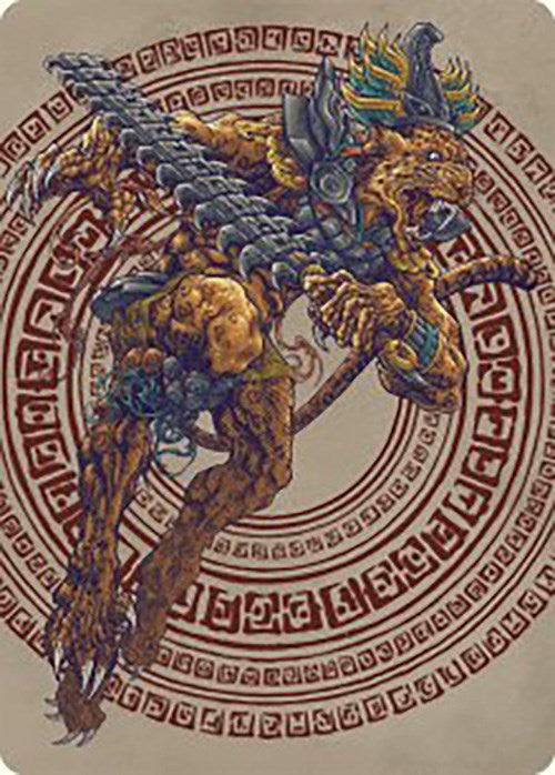 Sovereign Okinec Ahau Art Card [The Lost Caverns of Ixalan Art Series] | Dumpster Cat Games