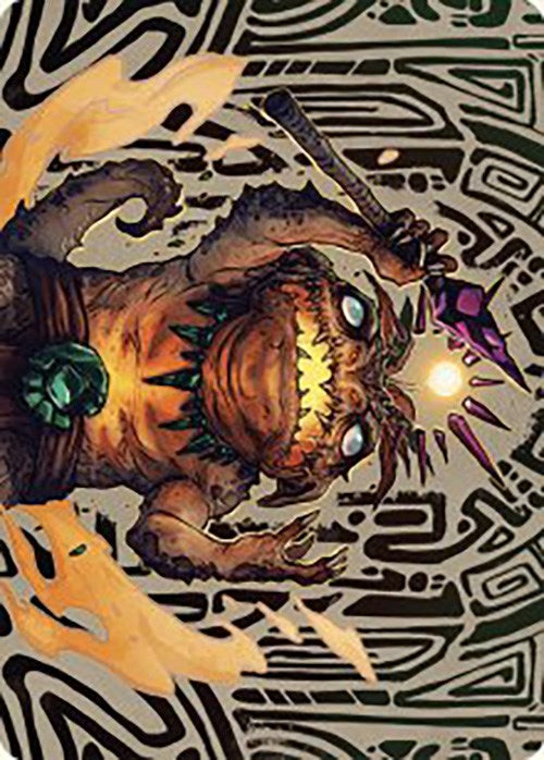 Zoyowa Lava-Tongue Art Card [The Lost Caverns of Ixalan Art Series] | Dumpster Cat Games