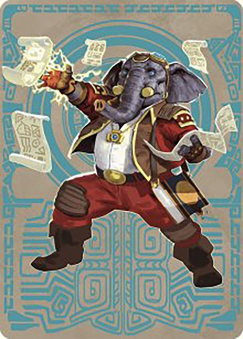 Quintorius Kand Art Card (65/81) [The Lost Caverns of Ixalan Art Series] | Dumpster Cat Games