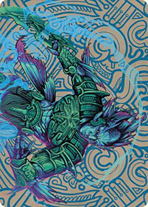 Hakbal of the Surging Soul Art Card [The Lost Caverns of Ixalan Art Series] | Dumpster Cat Games