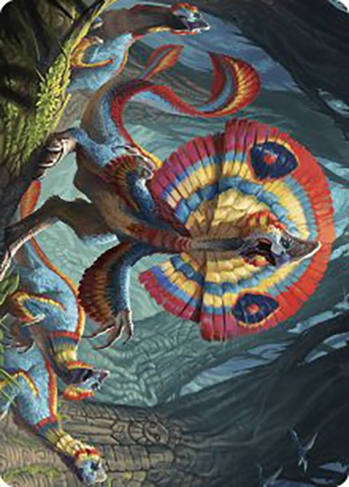 Sunfrill Imitator Art Card [The Lost Caverns of Ixalan Art Series] | Dumpster Cat Games