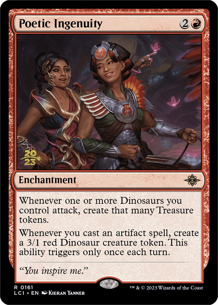 Poetic Ingenuity [The Lost Caverns of Ixalan Prerelease Cards] | Dumpster Cat Games