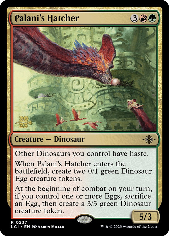 Palani's Hatcher [The Lost Caverns of Ixalan Prerelease Cards] | Dumpster Cat Games