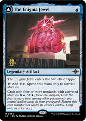 The Enigma Jewel // Locus of Enlightenment [The Lost Caverns of Ixalan Prerelease Cards] | Dumpster Cat Games