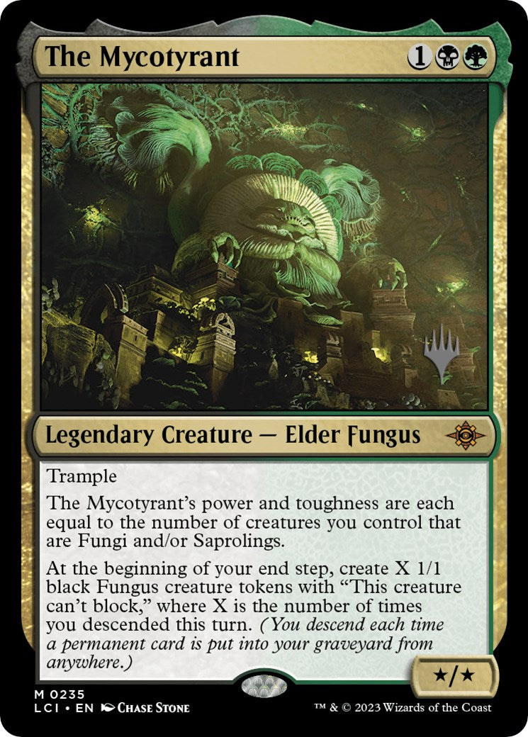 The Mycotyrant (Promo Pack) [The Lost Caverns of Ixalan Promos] | Dumpster Cat Games