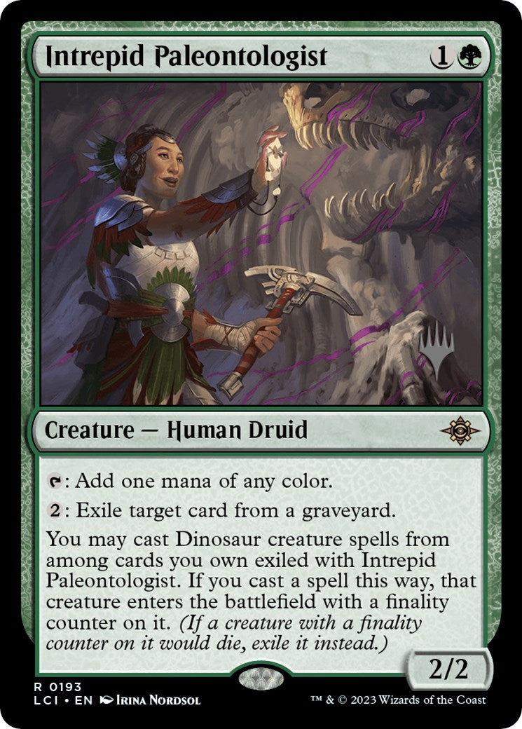 Intrepid Paleontologist (Promo Pack) [The Lost Caverns of Ixalan Promos] | Dumpster Cat Games