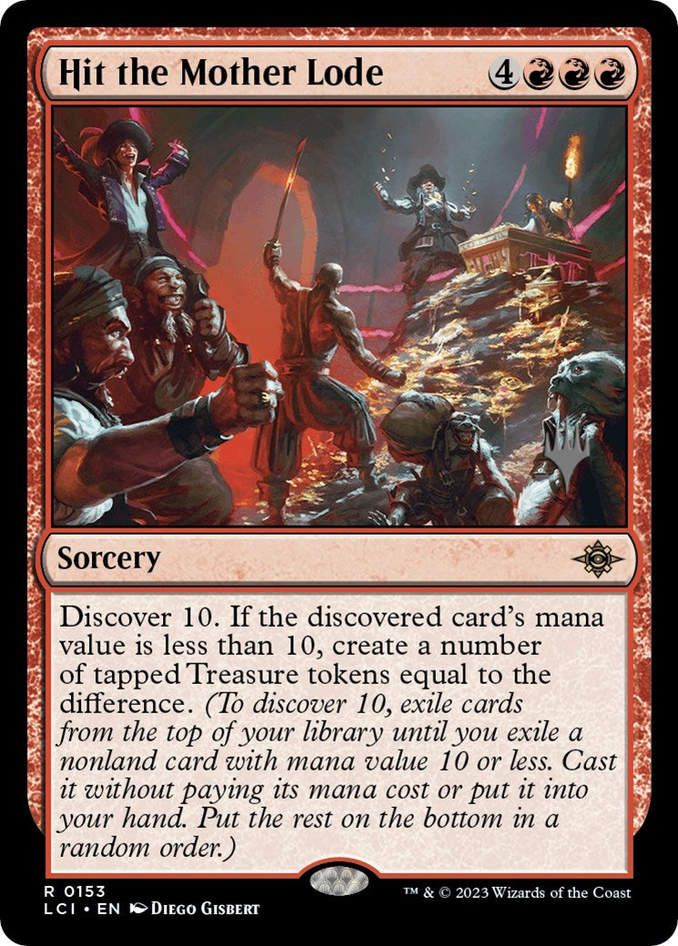 Hit the Mother Lode (Promo Pack) [The Lost Caverns of Ixalan Promos] | Dumpster Cat Games