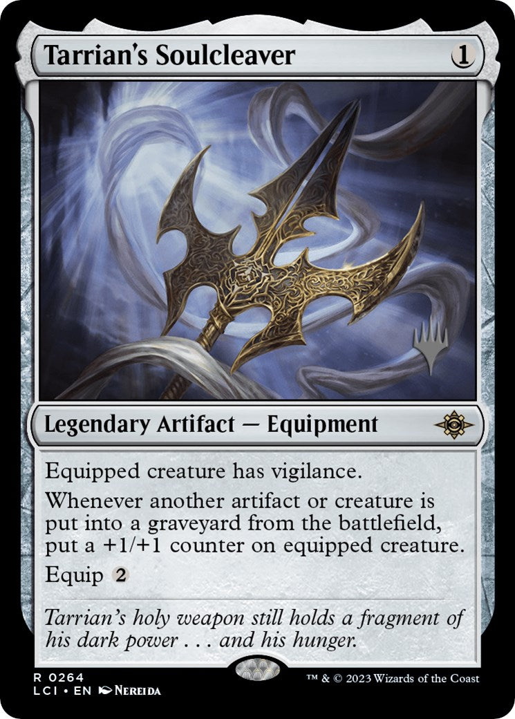 Tarrian's Soulcleaver (Promo Pack) [The Lost Caverns of Ixalan Promos] | Dumpster Cat Games