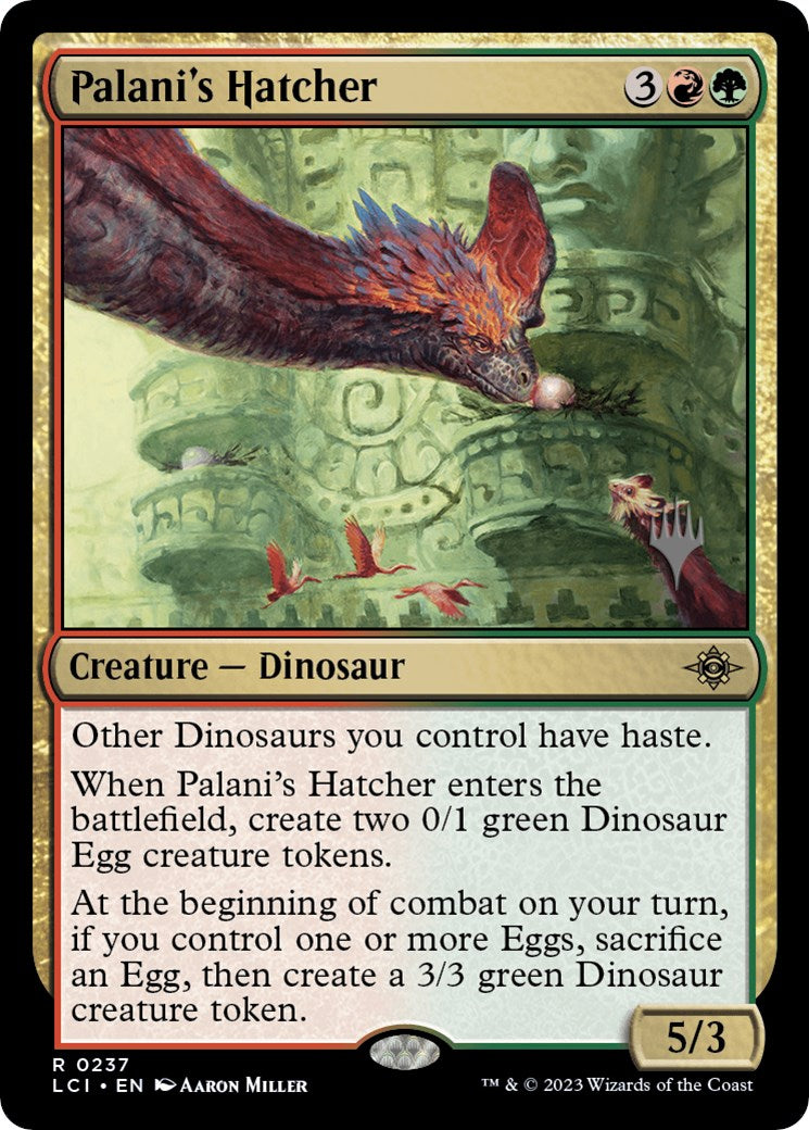 Palani's Hatcher (Promo Pack) [The Lost Caverns of Ixalan Promos] | Dumpster Cat Games