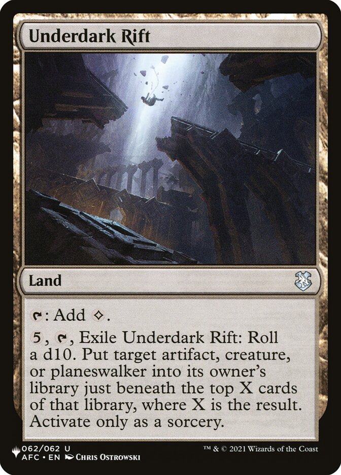 Underdark Rift [The List] | Dumpster Cat Games