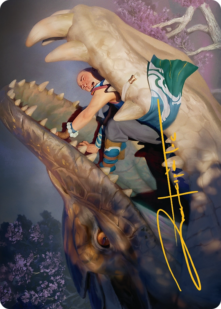 Jaws of Defeat Art Card (53/54) [Tarkir: Dragonstorm Art Series] | Dumpster Cat Games