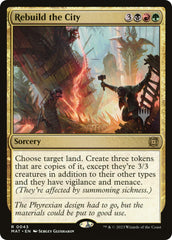 Rebuild the City (Promo Pack) [The Lost Caverns of Ixalan Promos] | Dumpster Cat Games