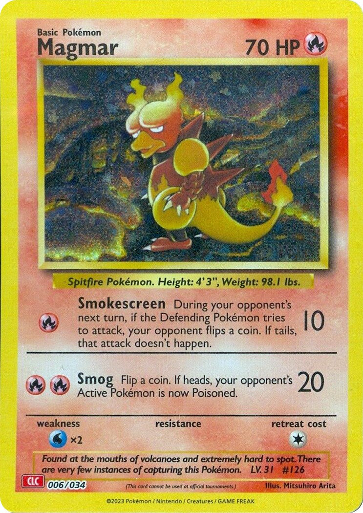 Magmar [Trading Card Game Classic] | Dumpster Cat Games
