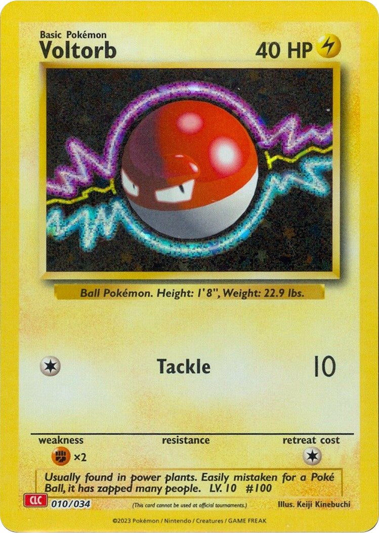 Voltorb [Trading Card Game Classic] | Dumpster Cat Games