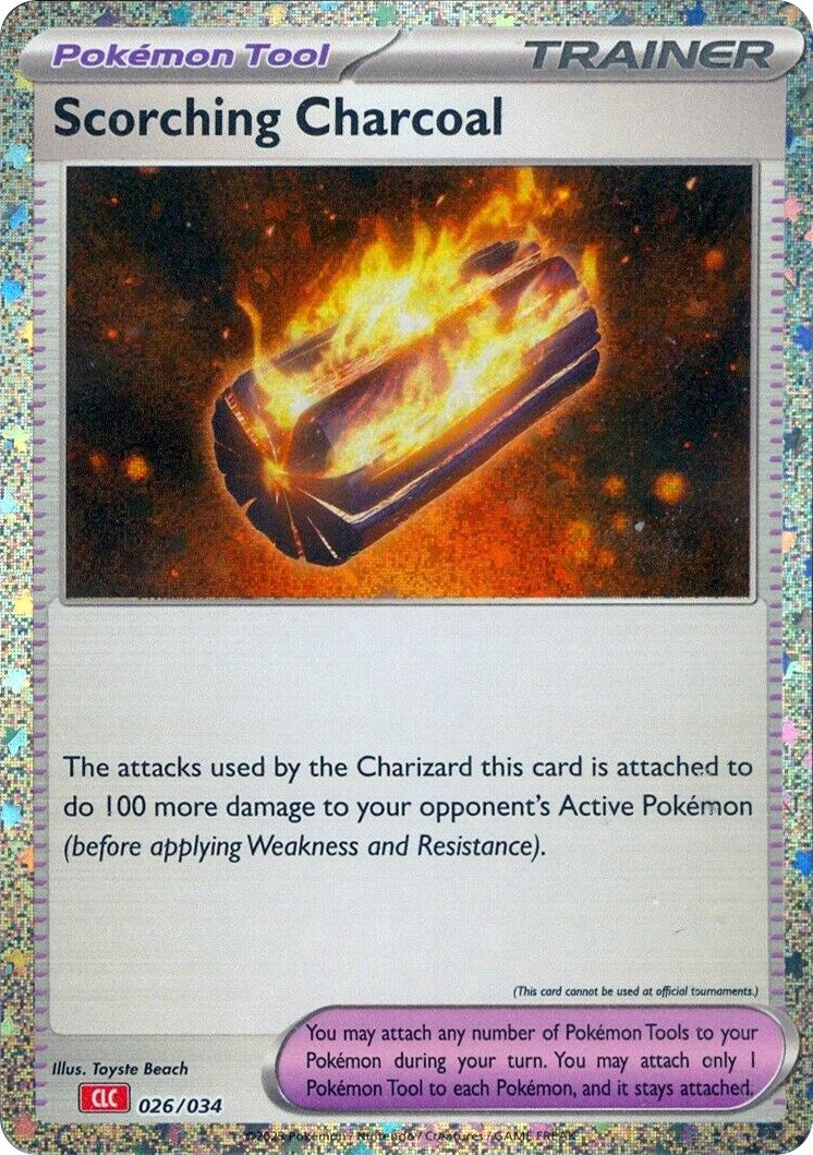 Scorching Charcoal [Trading Card Game Classic] | Dumpster Cat Games
