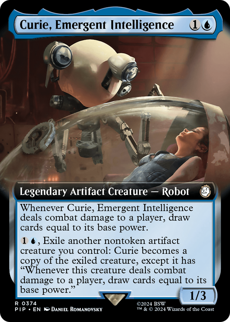 Curie, Emergent Intelligence (Extended Art) [Fallout] | Dumpster Cat Games